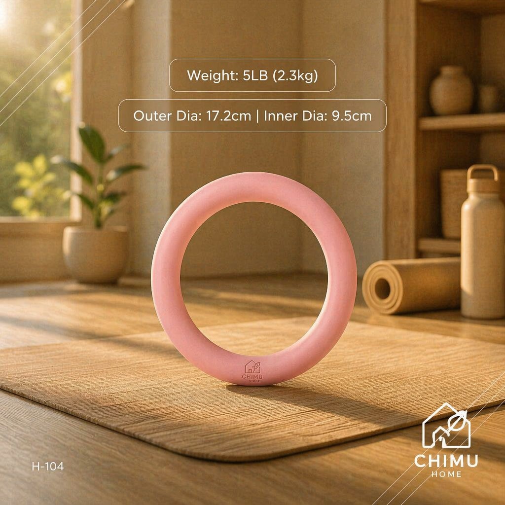 Yoga Fitness Gym - 【CHIMU HOME】 Yoga Ağırlık Halkası Silikon