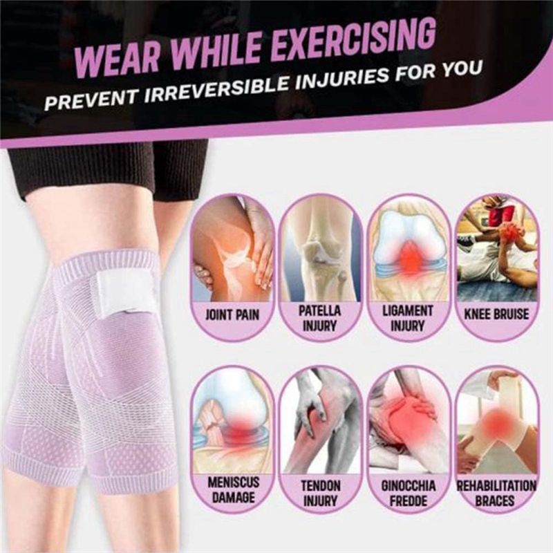 Knee Sleeve Compression - POPULAR-2 PCS Spor Unisex Dizlikler, Menisküs