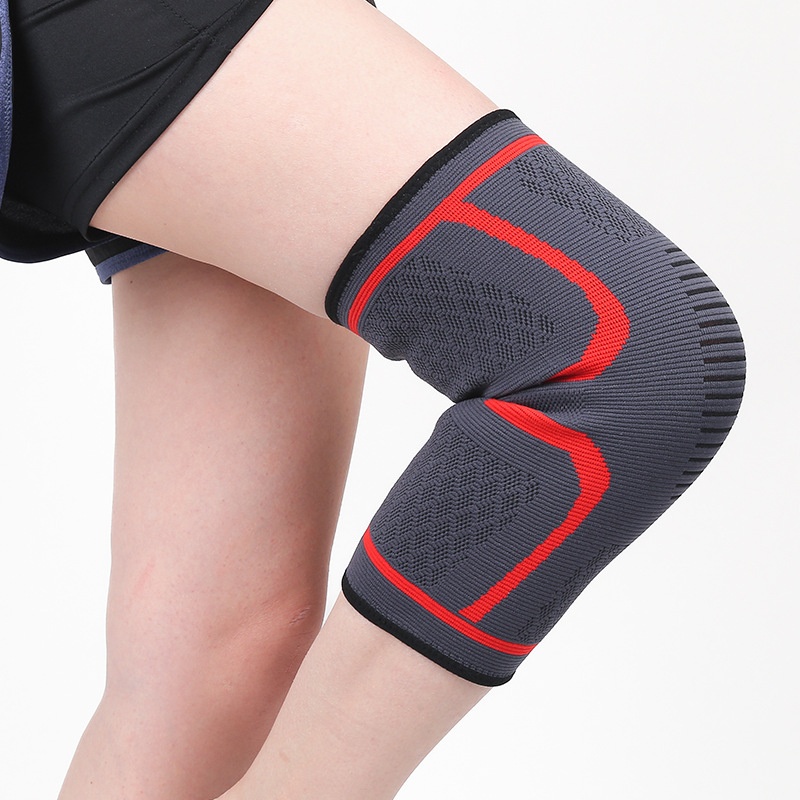 Knee Sleeve Compression - 1 adet erkekler spor koşu bisiklet