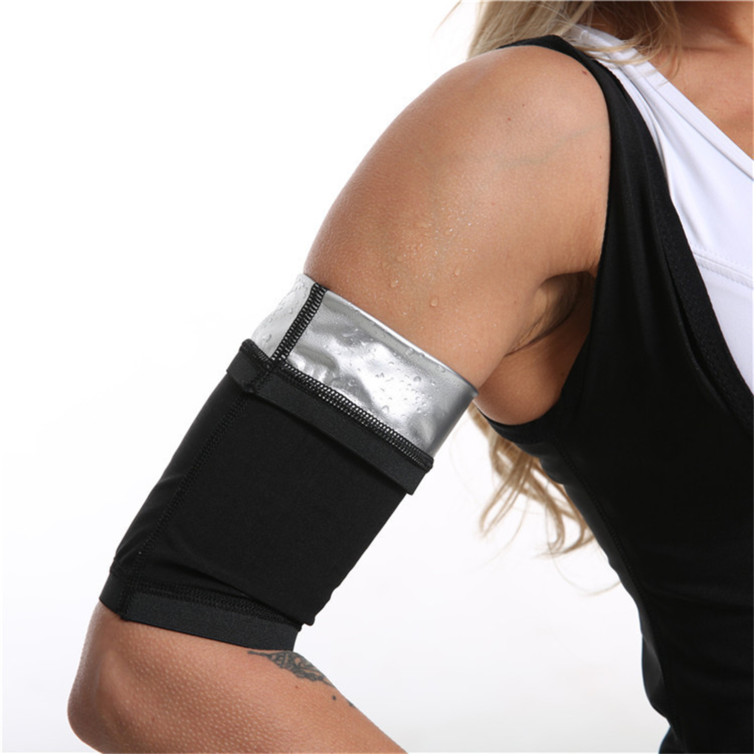Yoga Fitness Outfit - Bir çift kadın kol kılıfı kadın