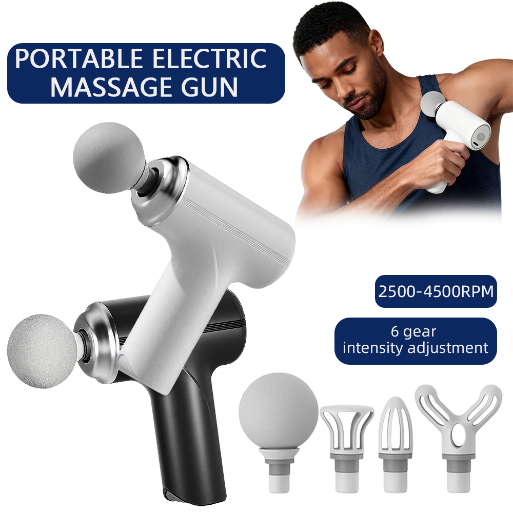 Vibration Massage Gun - Taşınabilir Mini Fasya Masaj Aleti Kablosuz