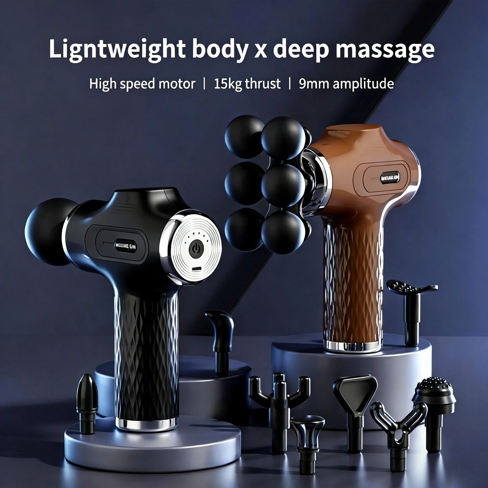 10 başlıklı masaj tabancası, k - Vibration Massage Gun incelemesi ve fiyatı