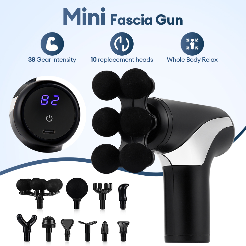 Taşınabilir Masaj Tabancası 38 - Vibration Massage Gun incelemesi ve fiyatı