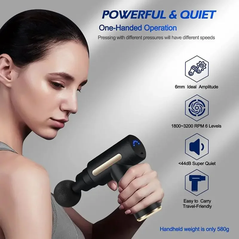 2024 taşınabilir fasya tabanca - Vibration Massage Gun incelemesi ve fiyatı