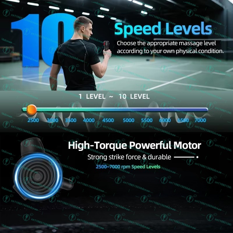 Profesyonel 4 Başlıklı Güçlend - Vibration Massage Gun incelemesi ve fiyatı