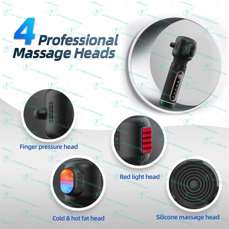 Profesyonel 4 Başlıklı Güçlend - Vibration Massage Gun incelemesi ve fiyatı